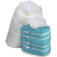 Super elastic recycled silicone polyester short fiber for pillow filling toy filling material provided by manufacturer